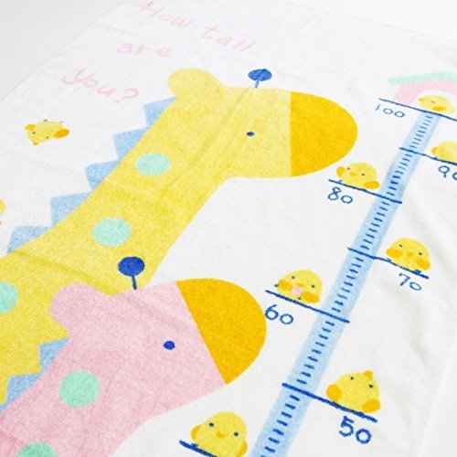 今治産タオル ベビー 身長計つきバスタオル きりん,出産祝い,タオル,