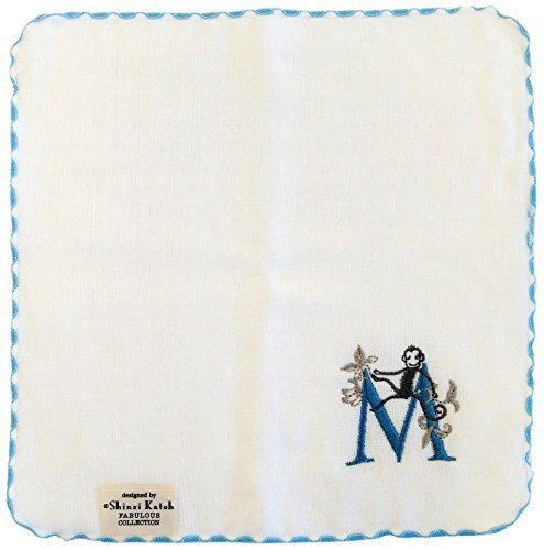 シンジカトウ イニシャルごこち タオルチーフ M柄 SKTC103-04,出産祝い,タオル,