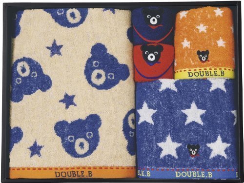 ミキハウスダブルビー タオルセット 60-8917-953　今治タオル　純日本製,出産祝い,タオル,