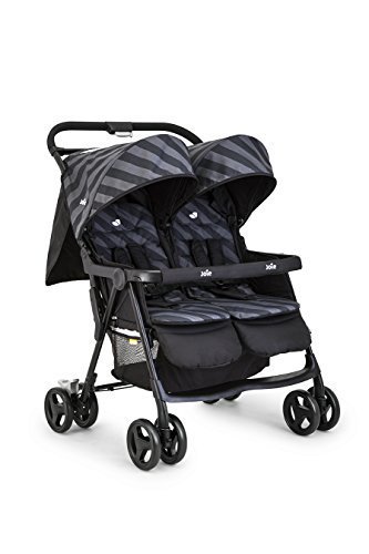 ジョイー Joie ベビーカー エアツイン リコリス ブラック 41584,2人乗りベビーカー,