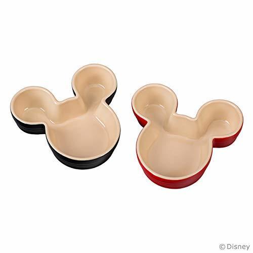 ルクルーゼ ラムカン ミッキーマウス シャイニーブラック&アップル 耐熱 容器 220ml 910594-00-688,ル・クルーゼ ,ベビー,