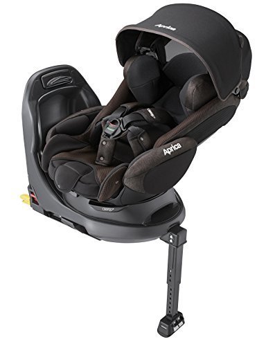 Aprica (アップリカ) 回転式「ベッド型」チャイルドシート フラディアグロウ ISOFIX (スタンダードタイプ) ブラウン BR シルキーエアー搭載型 【側突事故考慮設計】 2022361,ランキング,チャイルドシート,軽自動車