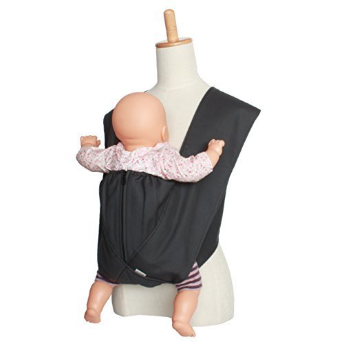 tacmamy(タックマミー) 抱っこひも シンプル無地 綿100％ 日本製 (XL, チャコールグレー),抱っこ紐,おすすめ,