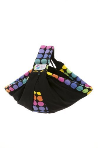 Baba Slings 【正規代理店】 ベビースリング レインボードットブラック OTH040,抱っこ紐,おすすめ,