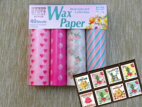 シーズン セレクトWAXペーパーSET スウィートガーリースタイル PG-801,キャラ弁グッズ,