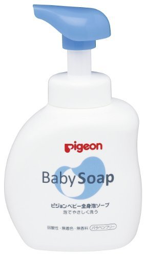 ピジョン 全身泡ソープ ボトル 500ml (0ヵ月~) (ベビーソープ),赤ちゃん,肌トラブル,保湿