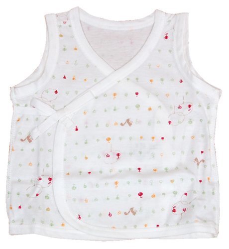 シンクビー ノースリーブ短肌着 天竺 60cm リンゴリス,肌着,赤ちゃん,