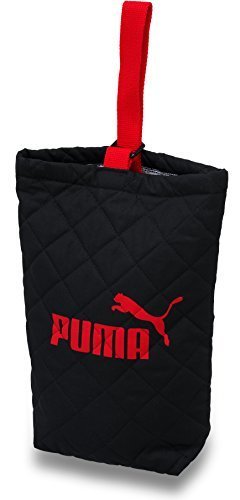 プーマ PUMA キルト シューズバッグ PM127 (ブラック),上履き袋,