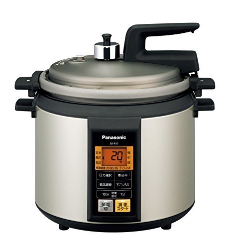 パナソニック 電気圧力鍋 マイコン式 3.7L ノーブルシャンパン SR-P37-N,出産祝い,家電,