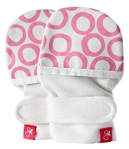 guava kids グアバキッズ リバーシブルミトン サークル(ピンク) GMT005,赤ちゃん,ミトン,