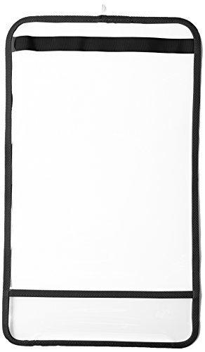 [マモルチャン] Mamoruchan キッズ まもるちゃん 透明ランドセルカバー Lサイズ RT-1502 クロ (クロ),ランドセルカバー,