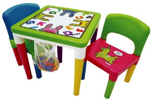 ロディ テーブル&チェアー ブロック付セット,キッズ,チェア,椅子
