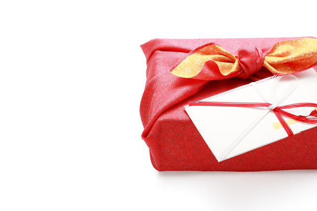 祝儀袋と風呂敷,入園祝い,お返し,