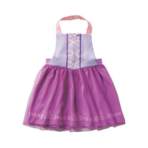 [ベルメゾン] ディズニーエプロンドレス プリンセス エプロン （キッズ） ラプンツェル サイズ：１１０～１２０,ベビー,エプロン,