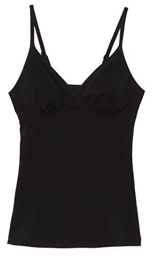 ANGELIEBE エンジェリーベ 産後 用 授乳 キャミソール インナー 下着 肌着 ブラトップ パッド付 M ブラック 24246 24246120,授乳,キャミソール,おすすめ