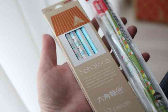 hahatocoの鉛筆を持つ女の子,鉛筆,かわいい,