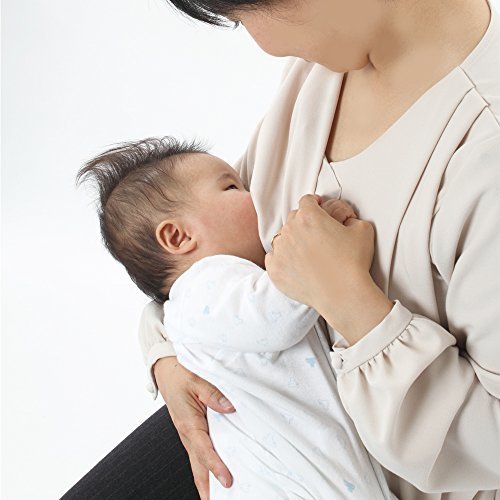 モーハウスの授乳服　サイドスリットタイプ　ジョーゼットブラウス (ピンクベージュ),授乳服,