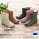 【P5倍◎3/21(木)20:00〜26(火)1:59マラソン期間限定!】シンプルショート丈レインブーツ｜レディース シューズ カジュアル 靴 可愛い シンプル ショート丈 レインシューズ レイン 長靴 雨 雨の日対策 ぺたんこ ブラック　ヒラキ,ヒラキ,楽天,