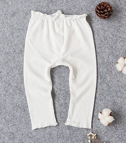 (オルル)OLULU ベビー服 薄手 レギンス スパッツ ベビー 赤ちゃん 子ども 男の子 女の子 お出かけ 紫外線 日よけ 冷房対策 606g052(80,ホワイト),レギンス,ベビー,