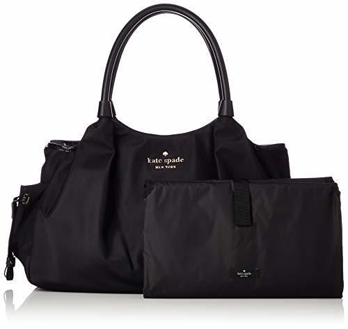 [ケイト・スペード] WATSON LANE STEVIE BABY BAG マザーズバッグ トートバッグ おむつ替えシート付 レディース PXRU7668 並行輸入品 PXRU7668 001 BLACK [並行輸入品],マザーズバッグ,ブランド,