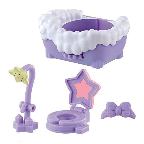 キラキラハッピー ひらけ! ここたま くるくるおふろ&トイレセット,ここたま,おもちゃ,