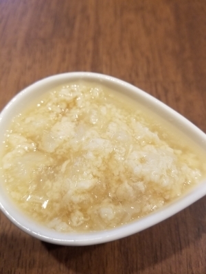 離乳食中期　ささみと玉葱のコンソメ餡掛け,離乳食,ささみ,