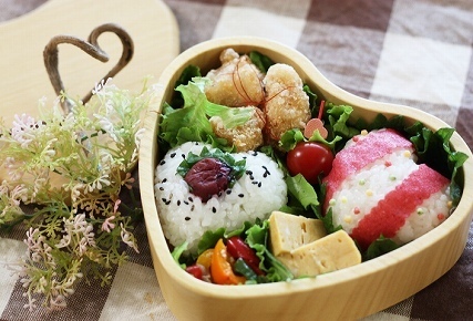 ハート型のかわいいおにぎり,おにぎり,レシピ,