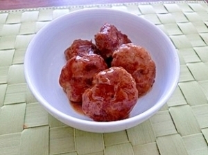 お弁当に1品!甘酢ハンバーグ,お弁当,ハンバーグ,