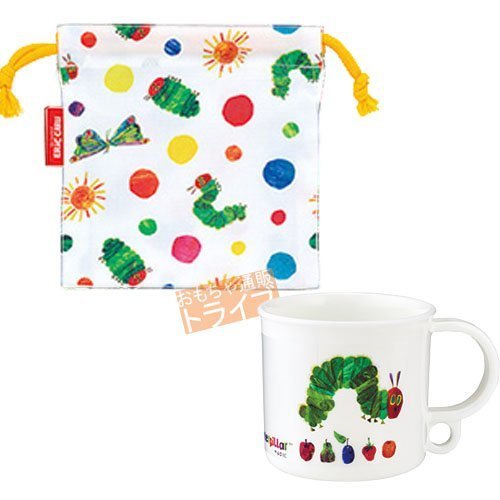 はらぺこあおむし　コップ＆コップ袋セット,幼稚園,コップ,