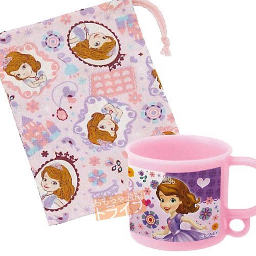 ちいさなプリンセス ソフィア コップ＆コップ袋セット,幼稚園,コップ,