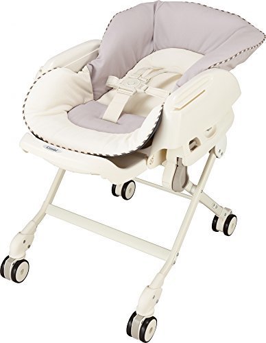 コンビ ベビーラック ネムリラ FF セサミグレー 新生児~4才頃まで対象 リバーシブルシートモデル,ハイローチェア,