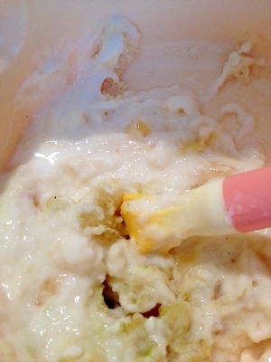 離乳食初期☆バナナとサツマイモとヨーグルト,離乳食,さつまいも,