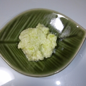 離乳食初期~お豆腐とさつまいも,離乳食,さつまいも,