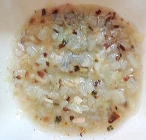 離乳食　ツナ＆ひじき＆２種野菜のふりかけ味スープ,離乳食,ひじき,