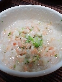 離乳食★鮭のクリームリゾット,離乳食,ホワイトソース,