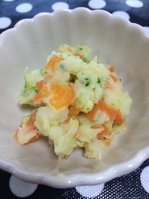 《離乳食 後期》ポテトサラダ,離乳食,ホワイトソース,