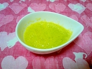 <離乳食初期>キャベツのコーンスープ ,離乳食,野菜スープ,