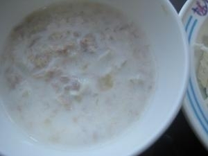 離乳食　ツナミルクシチュー♪,離乳食,なす,