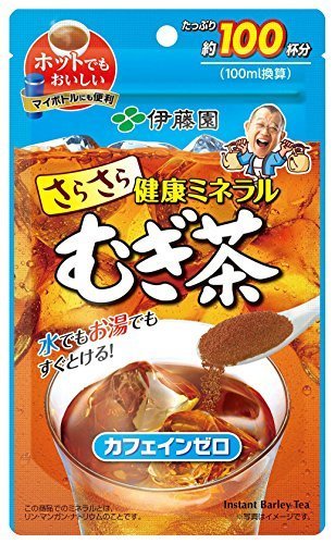 伊藤園 さらさら健康ミネラルむぎ茶 80g (チャック付き袋タイプ),ノンカフェイン,お茶,妊婦