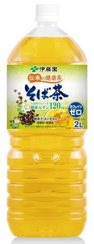 [ケース販売]伊藤園 伝承の健康茶 そば茶 2L×6本,ノンカフェイン,お茶,妊婦