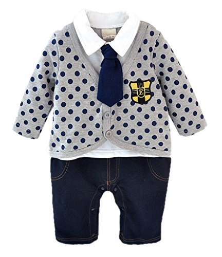 スーツ風ロンパース　Co-land(コーランド),ベビー,ロンパース,