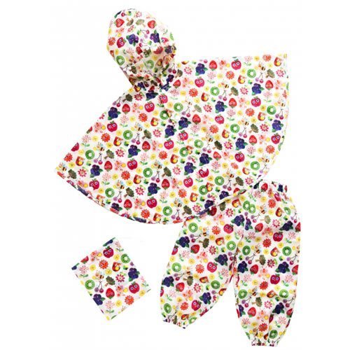 ぱんちょ レインポンチョ・パンツセット ソルビィ・ダッドウェイ,ベビー,レインコート,