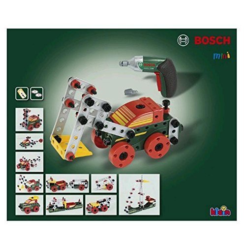 マルチテック おもちゃのくるま組み立てセットと電動ドライバー ボッシュ,6歳,男の子,プレゼント
