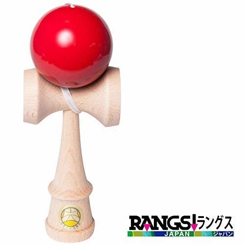 日本けん玉協会認定 New 競技用けん玉「大空」単色 赤 国産品 (OZORA KENDAMA),6歳,男の子,プレゼント
