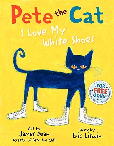 Pete the Cat: I Love My White Shoes,英語,絵本,