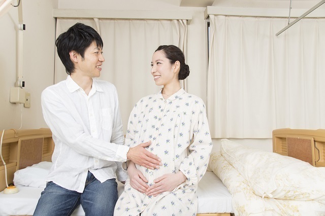妊婦さんとパートナー,