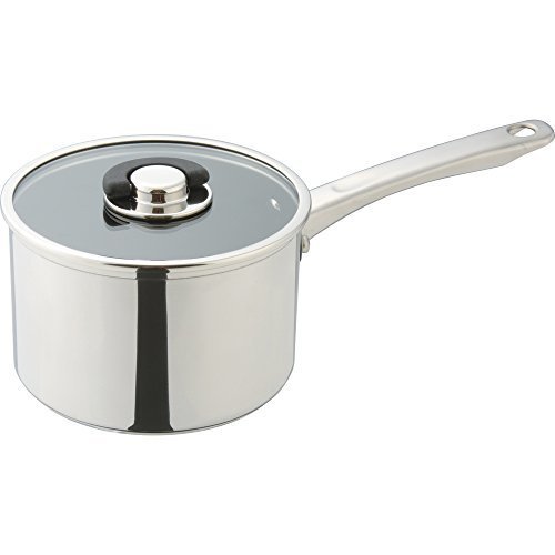 マイヤー 片手鍋 「スターシェフ2」 IH片手鍋16cm ガラス蓋付き ステンレス IH/ガス「オール熱源対応」 MSC2-S16,離乳食,鍋,