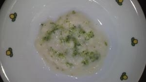 離乳食初期☆ブロッコリーのパンがゆ,離乳食,食パン,