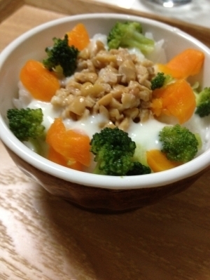 離乳食☆納豆ドリア,赤ちゃん,納豆,