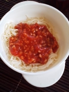 離乳食★納豆ミートソース,赤ちゃん,納豆,